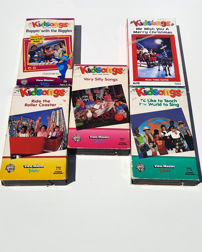 Kidsongs view master - video, vhs