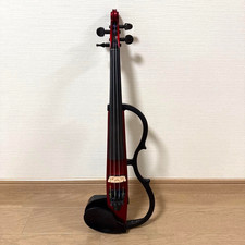 Yamaha SV-110 Violino Elettrico Silenzioso, Pickup Ponte Piezoelettrico + Custodia Originale