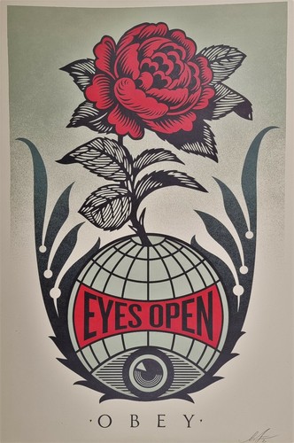 Shepard fairey eyes open - shepard,