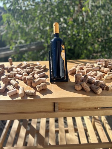Porta bottiglie vino legno - porta,