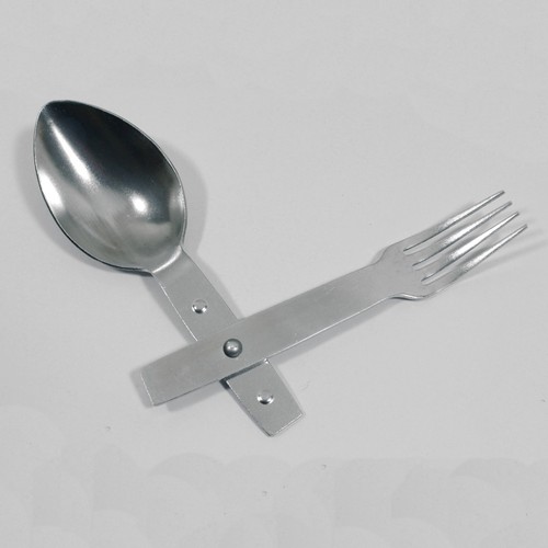 German fork spoon spork - spoon, ww2