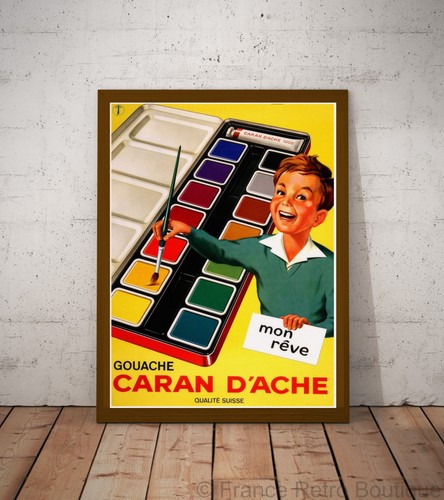 Poster affiche caran ache - poster-affiche,