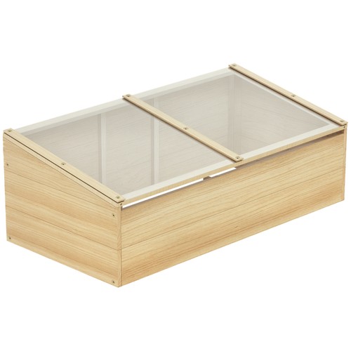 Aiuola legno serra - aiuola,