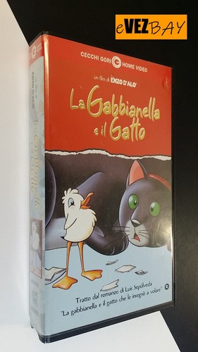 Vhs gabbianella e - vhs,