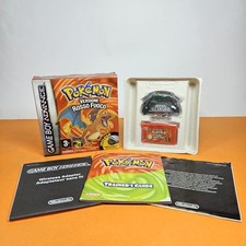 POKEMON VERSIONE ROSSO FUOCO Game Boy Advance GBA PAL ITALIANO BOXXATO OTTIMO