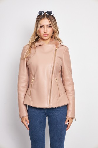 Giacca donna shearling - , rosa