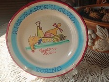 PIATTI DEL BUON RICORDO - RISTORANTE "IL CUCOLO" - TORINO