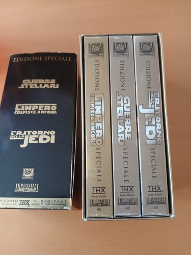 Guerre stellari trilogia vhs - stellari,