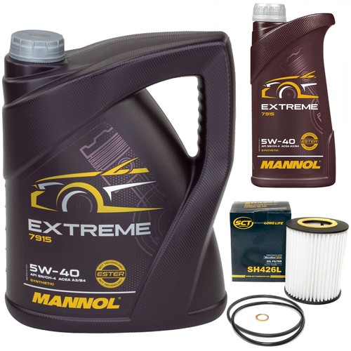 Olio motore set - olio, mannol