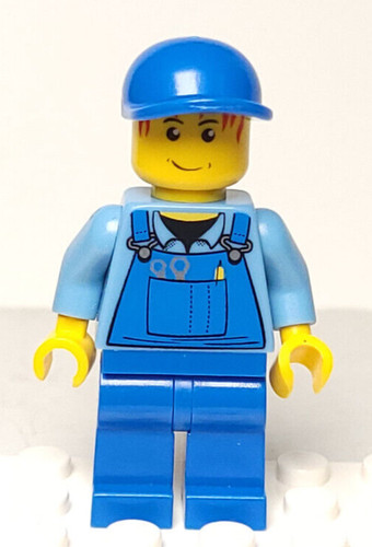 Lego minifigure meccanico tuta - minifigure,