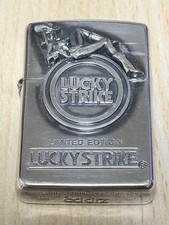 Accendino da collezione Lucky Strike Zippo Tricky Limited Edition 1995