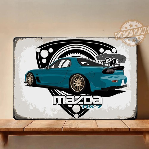 Poster metallo auto - , motore