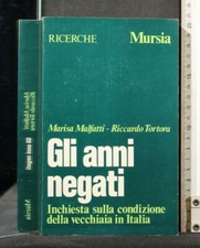 GLI ANNI NEGATI. Marisa