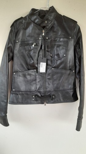 Giacca pelle nuova con - giacca,