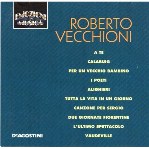 Roberto vecchioni emozioni - vecchioni,