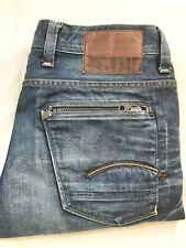 G-STAR RAW JEANS uomo Tasca Zip Taglia 33