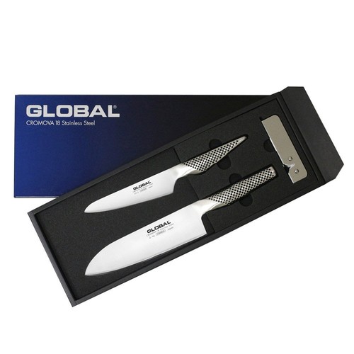 Global santoku set pezzi - set, 3