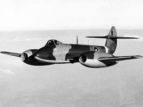 Gloster meteor iii caccia a - caccia,