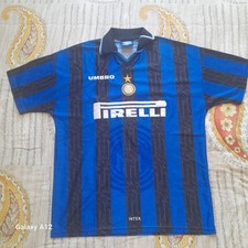 Maglia Inter Originale 1997/98 Home Ronaldo Umbro Pirelli