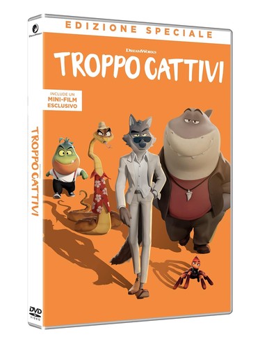 Dvd troppo cattivi - cattivi, 01