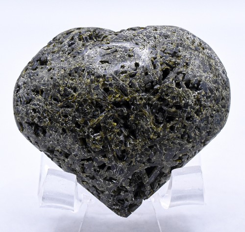 Cuore epidoto druzy - di,
