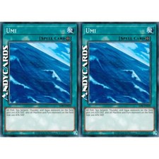 2x UMI • Comune • LOB EN050 • Unl 2023 • Yugioh! • ANDYCARDS