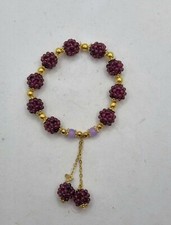 BRACCIALE ELASTICO in granato