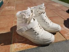 Sneakers Donna Bianche Con Zeppa Interna Nascosta 37 Scarpe Ginnastica High Top