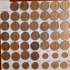 100 Lire Collezione Completa 