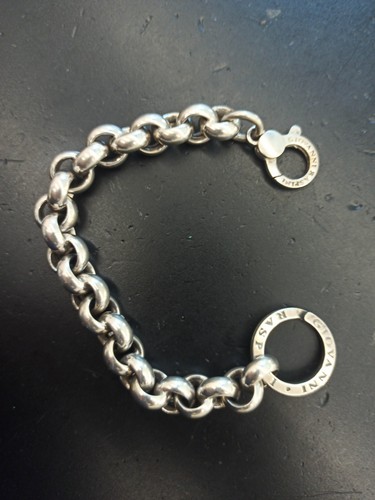 Bracciale catena grande g - bracciale,