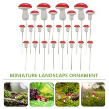  50 Pcs Funghi Decorativi