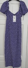 Abito midi zara - midi, viola
