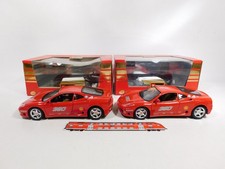 2x Bburago 1:18 cod 3378 Ferrari 360 Modena Challenge sg/NUOVO+CONFEZIONE ORIGINALE #DM990-5