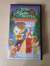 VHS La Bella E La Bestia: Un Magico Natale ORIGINALE 1998