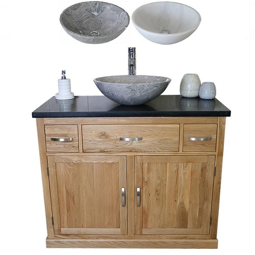 Mobile bagno mobiletto rovere