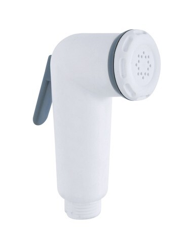 Doccetta plastica bianco - in,