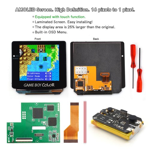 Gbc screen oled touch - gbc,