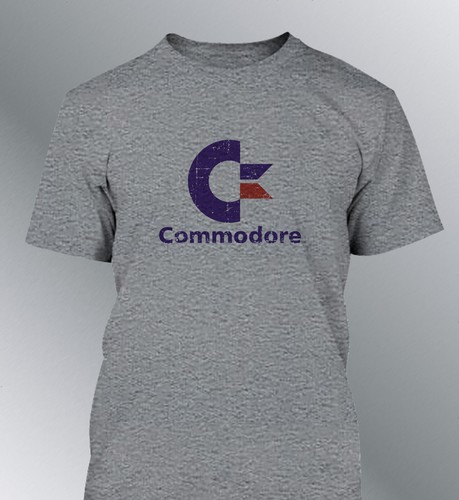 Shirt commodore vintage anni - t-shirt,