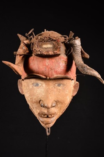 Maschera elmetto primitivo - elmetto, a