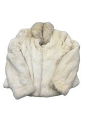 Giacca pelliccia di coniglio