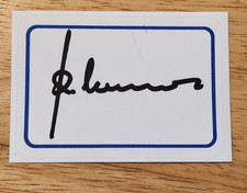 Targa libro autografata