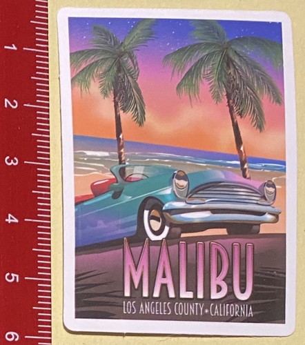 Malibu adesivo ministicker - malibu,