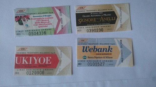 Biglietti atm milano anni - biglietti,