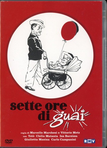 Sette ore guai toto dvd - ore,
