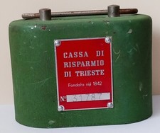 ggt 16 SALVADANAIO - 1970 circa - Cassa di Risparmio di Trieste - senza chiavi