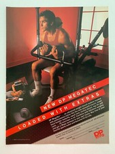 Pubblicità stampa DP Megatec Fit for Life vintage 1985
