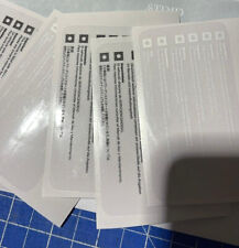 Ducati 999 749 S R  adesivo INFORMZIONI serbatoio REPLICA TESTASTRETTA