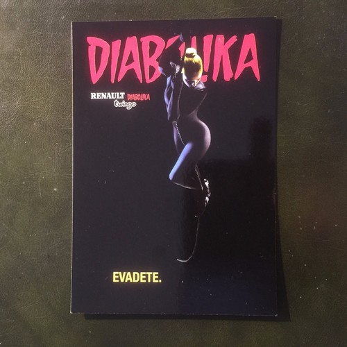 Cartolina card diabolika - card,