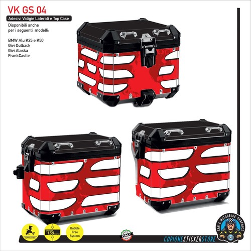 Set adesivi valigie - laterali, +