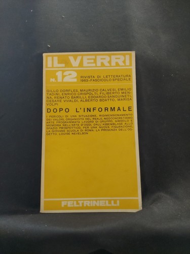 Verri 1963 dopo - verri,